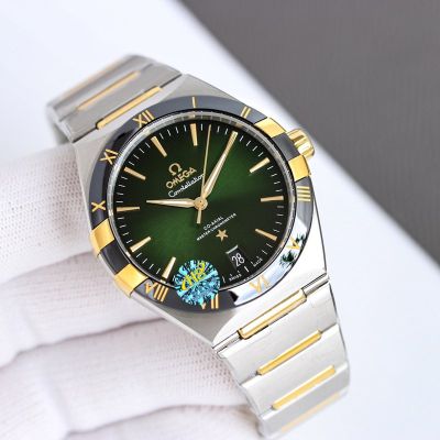 Omega Constellation Replica 41MM 8900/8901 Movement Ceramic Bezel Watch